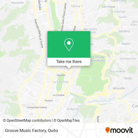 Groove Music Factory map