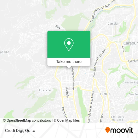 Credi Digi map