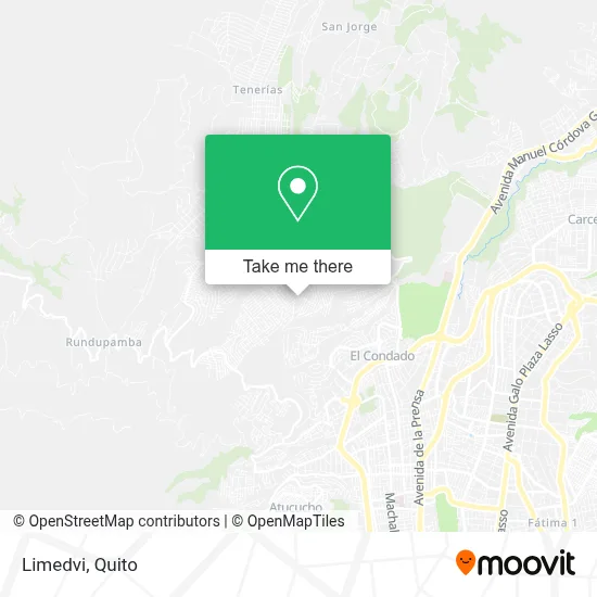 Limedvi map