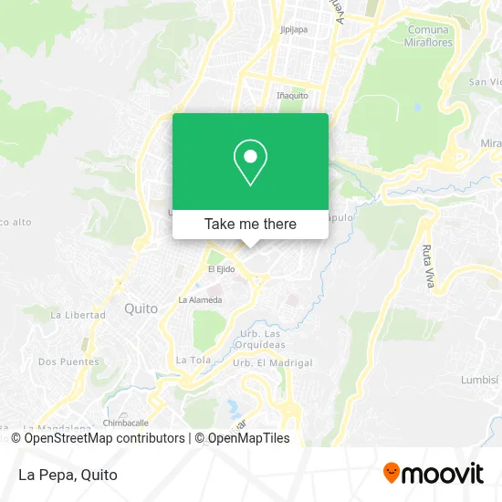 La Pepa map
