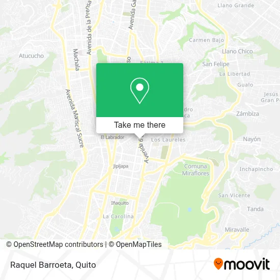 Raquel Barroeta map