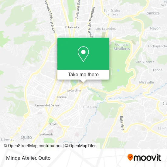 Minqa Atelier map