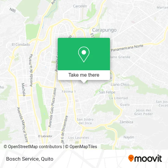 Bosch Service map