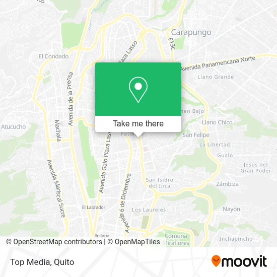 Top Media map