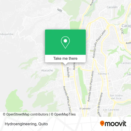 Hydroengineering map