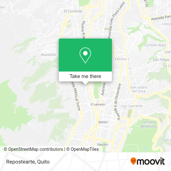 Repostearte map