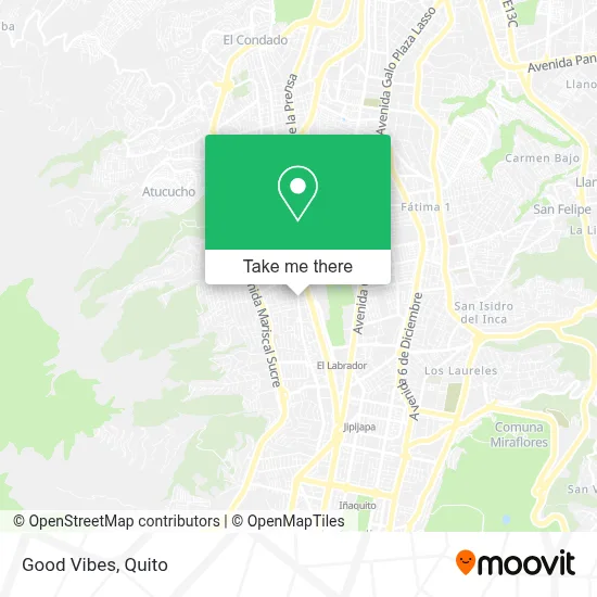 Good Vibes map