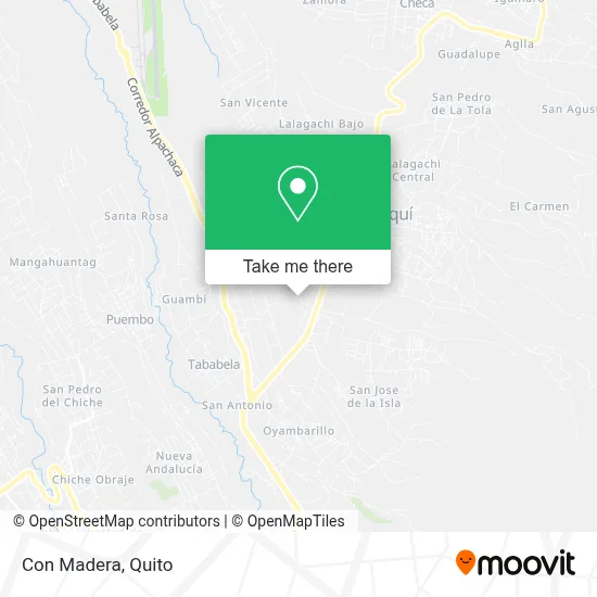 Con Madera map