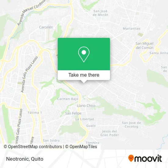 Mapa de Neotronic