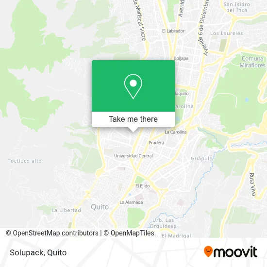 Solupack map