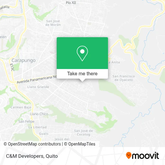 C&M Developers map