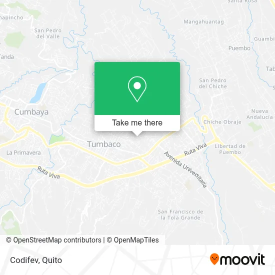 Codifev map