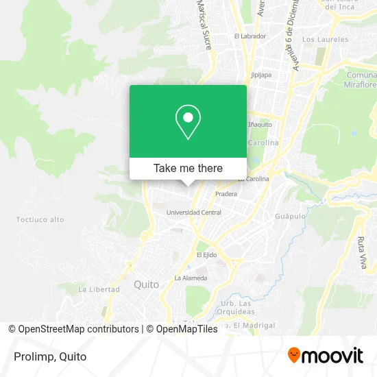 Prolimp map