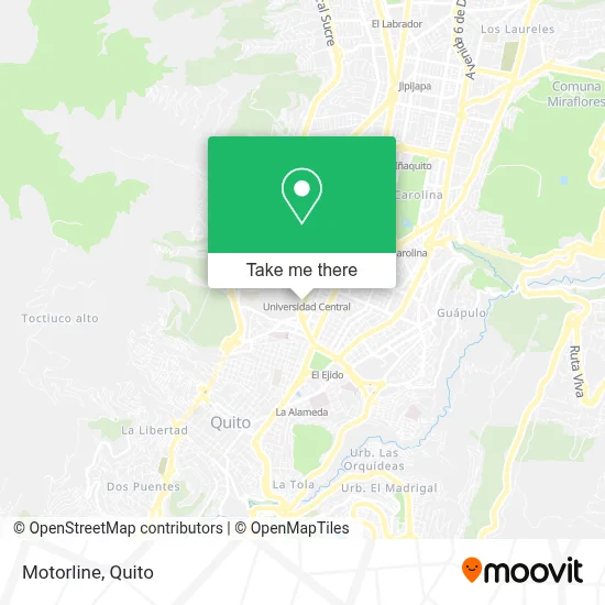Motorline map