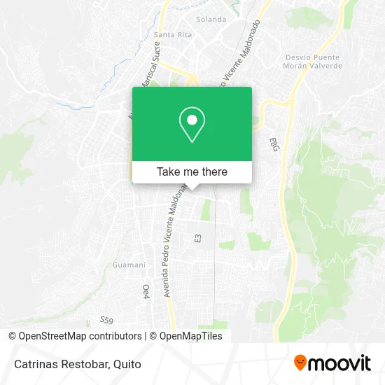 Catrinas Restobar map