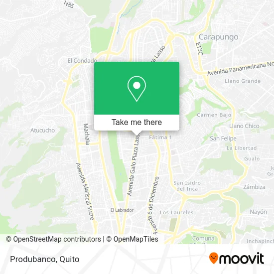 Produbanco map