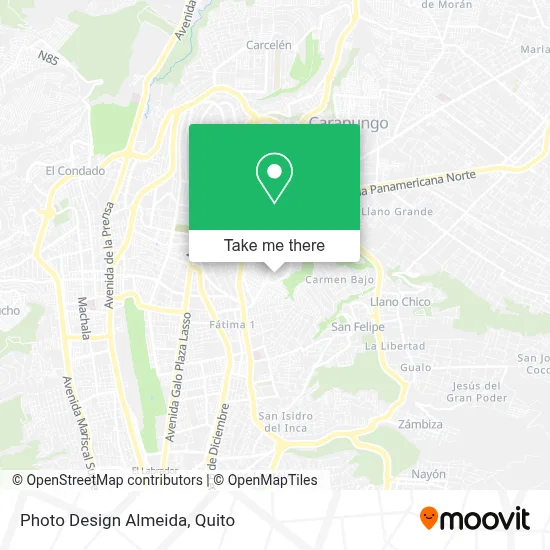 Photo Design Almeida map