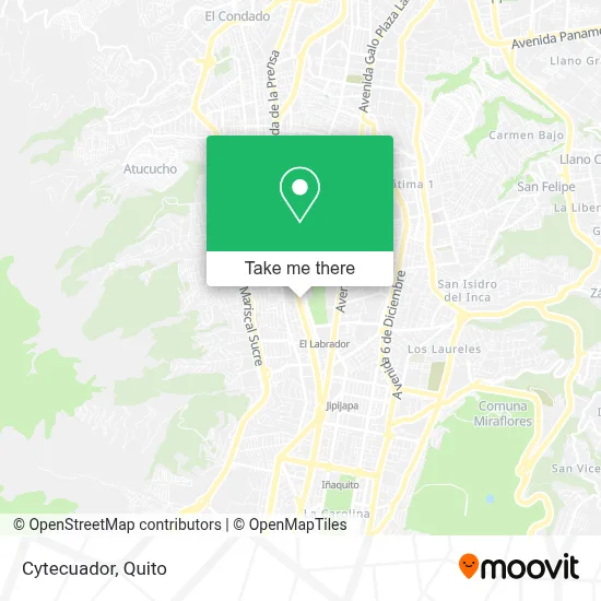 Cytecuador map