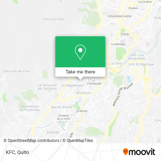 Kfc map