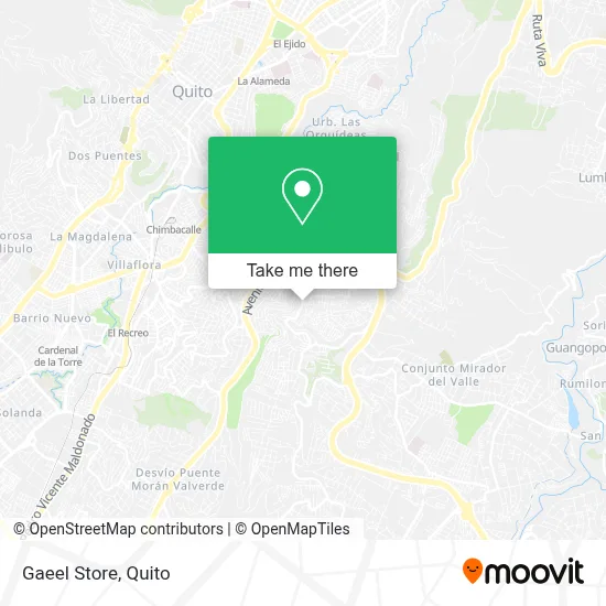 Gaeel Store map