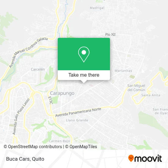 Buca Cars map