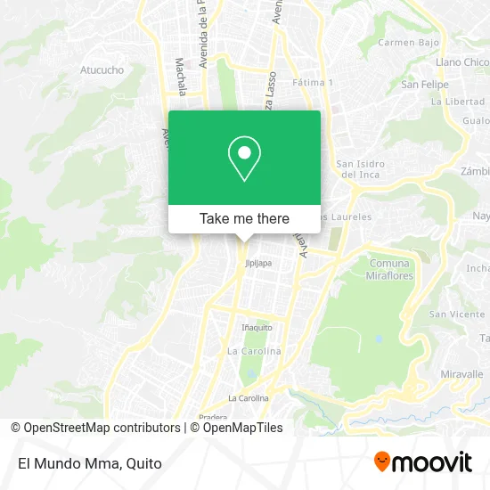 El Mundo Mma map