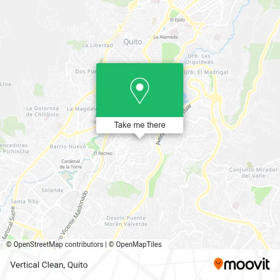 Vertical Clean map