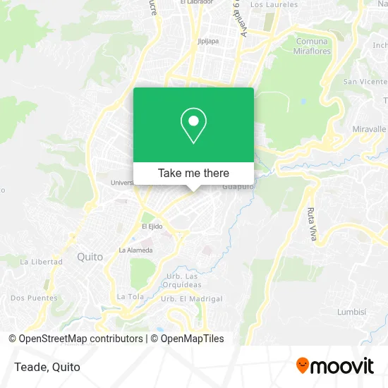 Teade map