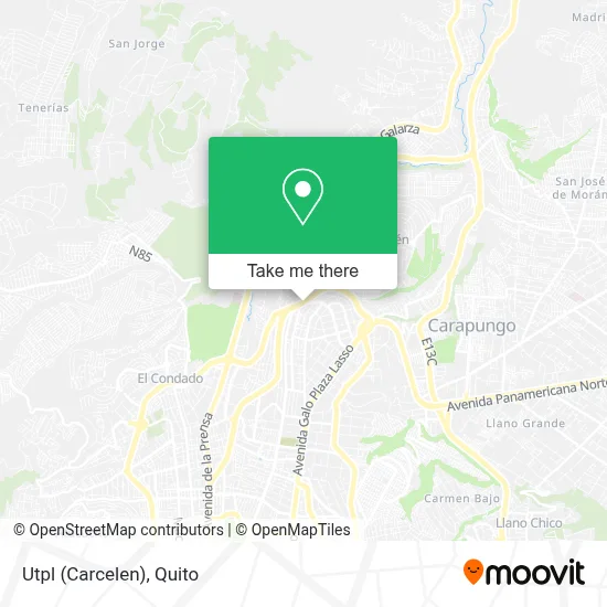 Utpl (Carcelen) map