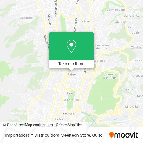 Importadora Y Distribuidora Meeltech Store map
