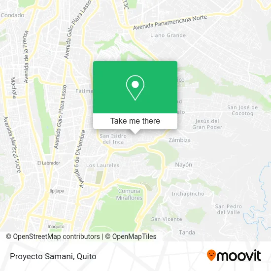 Proyecto Samani map