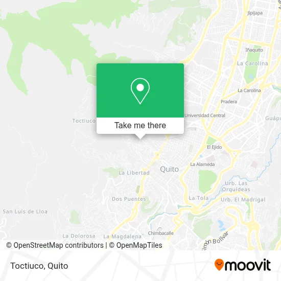 Toctiuco map