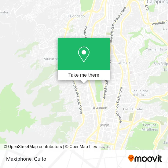 Maxiphone map