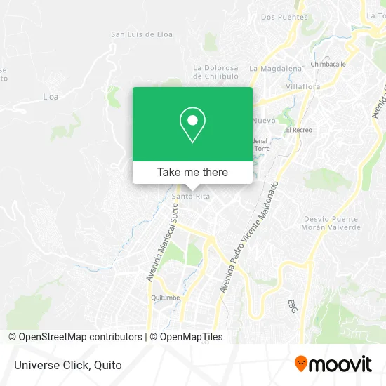 Universe Click map