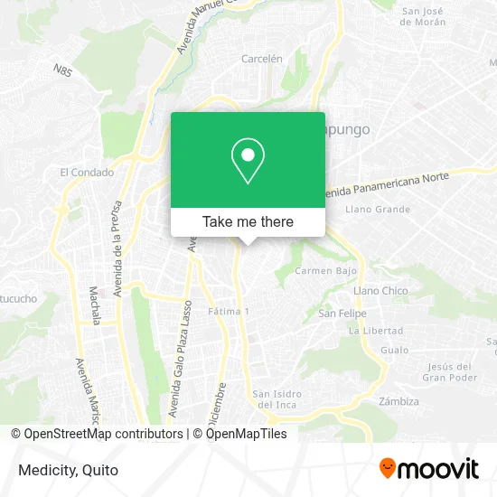 Medicity map