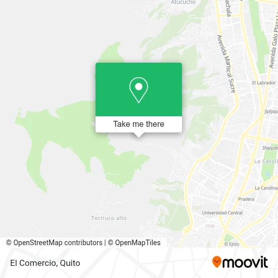 El Comercio map