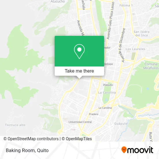 Baking Room map