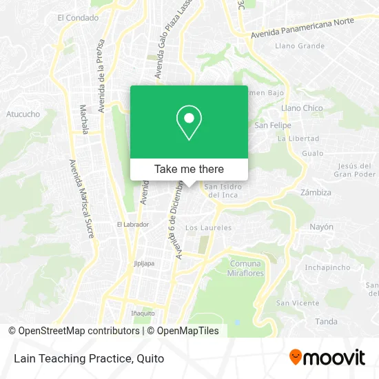 Lain Teaching Practice map