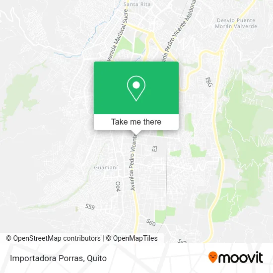 Importadora Porras map