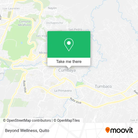 Beyond Wellness map