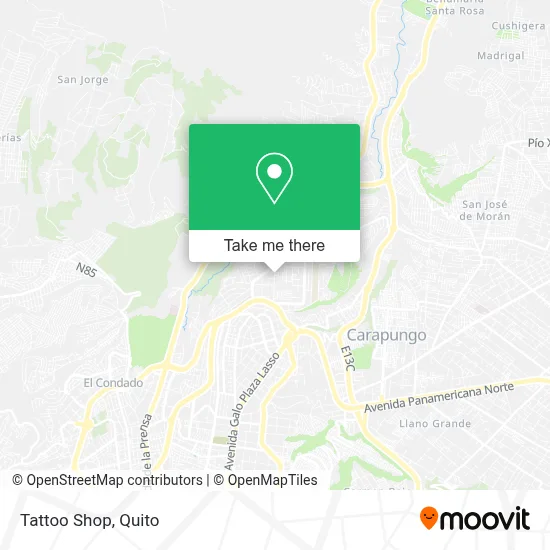 Tattoo Shop map