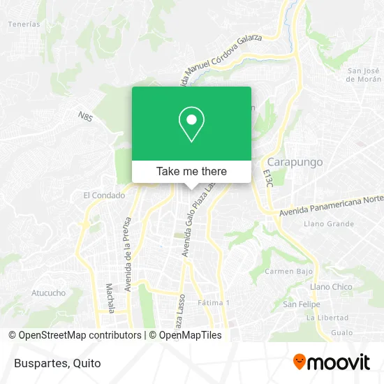 Buspartes map