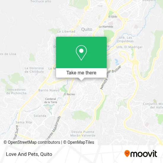 Love And Pets map