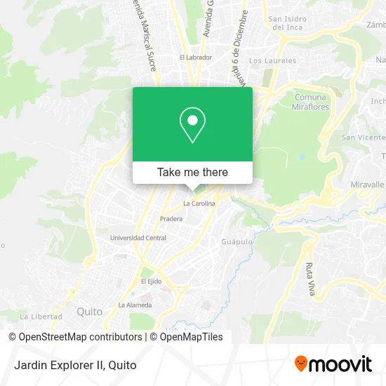 Jardin Explorer II map