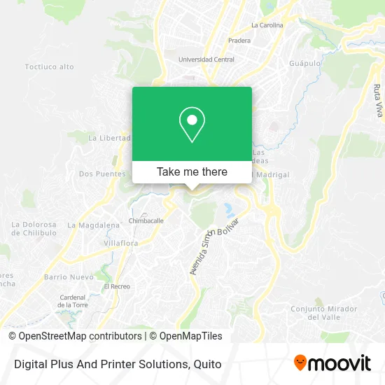 Digital Plus And Printer Solutions map