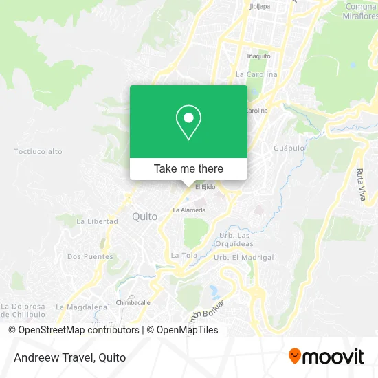 Andreew Travel map