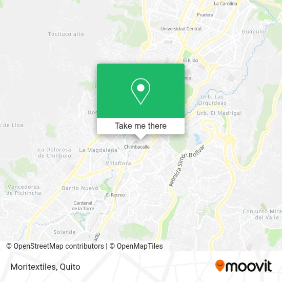 Moritextiles map