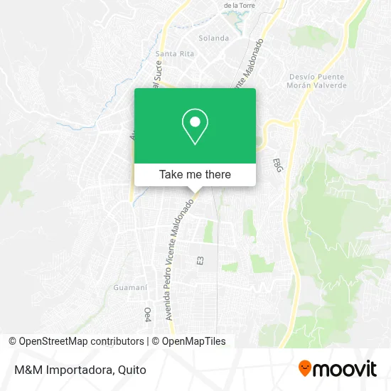 M&M Importadora map