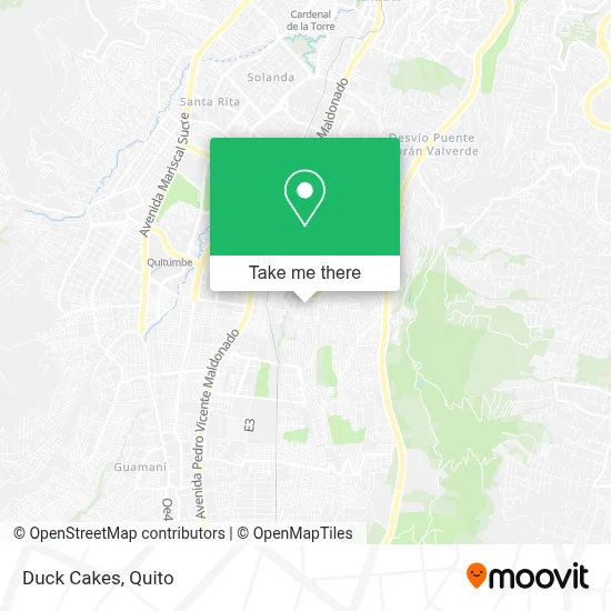 Duck Cakes map