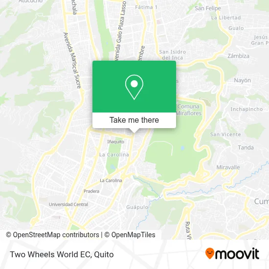 Two Wheels World EC map